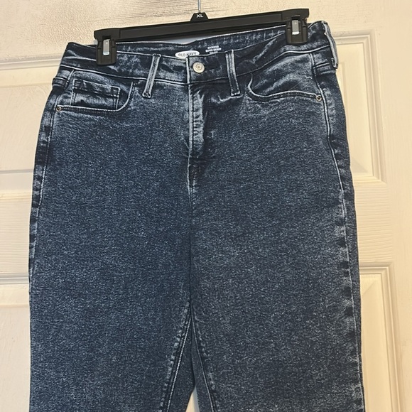 Old Navy Rockstar Super Skinny Jeans Size 6 NWOT Blue Denim Streetwear - Picture 2 of 8